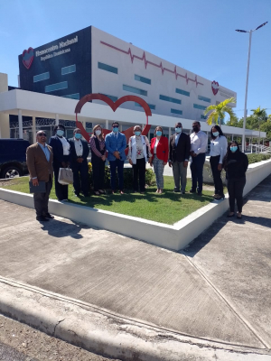 Gabinete de la familia visita el Hemocentro Nacional